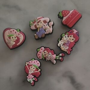 Shoe Charms Set - Pink and Red